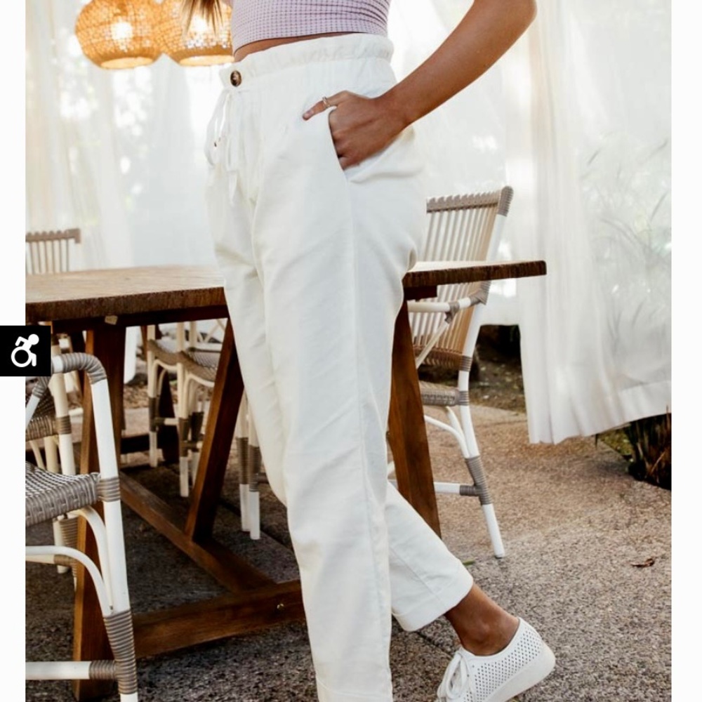 Ensley Cloud Joggers from Bohme w/ Paper Bag Waist